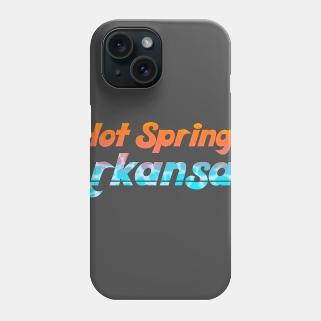 Hot Springs Summer 2019 Phone Case by SpaCityRetro