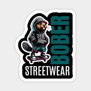 Bober Streetwear | Bóbr Fashion | Polish Beaver | Meme from Poland | Slav | Slavic Magnet