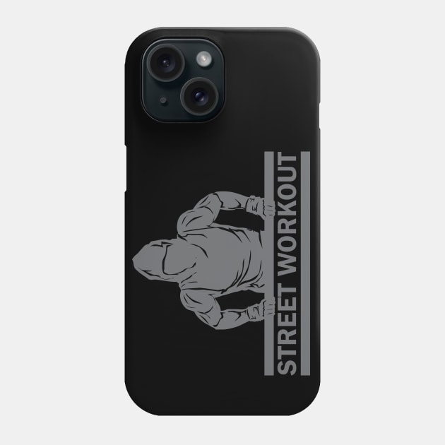 STREET WORKOUT - Muscle-up Phone Case by Speevector