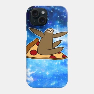 Pizza Sloth Night Sky Phone Case