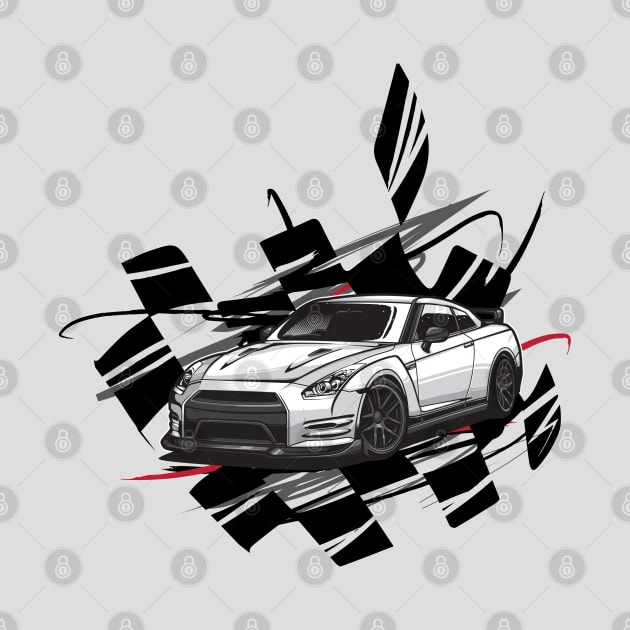 Nissan GTR R35 by JDMAPEX