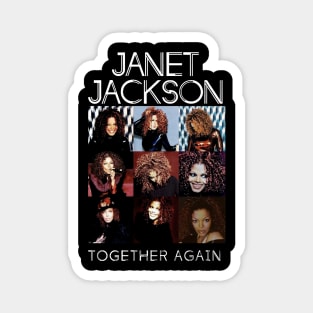 Janet Jackson Together Again Magnet