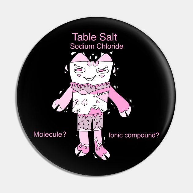 Table Salt (sodium chloride) Pin by Whistlepig