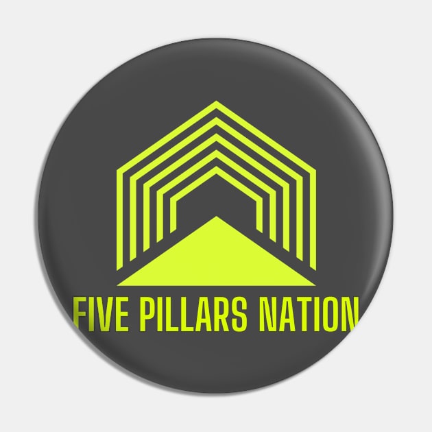 POCKET sized - Five Pillars Nation Pin by Five Pillars Nation