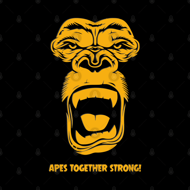 Apes Together Strong! by BullBee