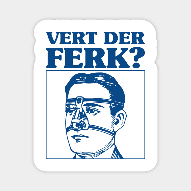 Ferk Face Magnet by Riel