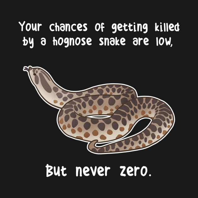 Hognose Snake Never Zero by Psitta