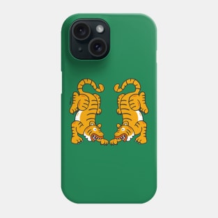 Tigers tattoo cartoon style #01 Phone Case