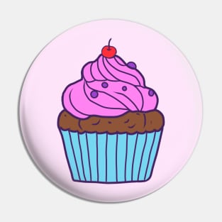 Cute Cupcake Design Pin