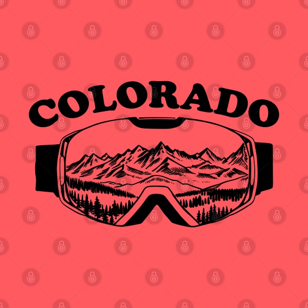 Colorado Ski Goggles by Manzo Carey