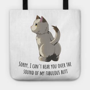 Cute Cat Butt Tote