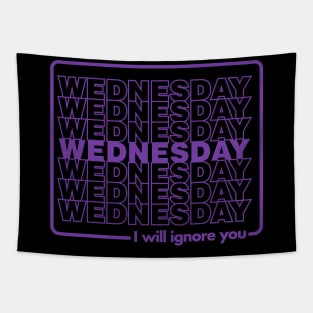 Wednesdays List Tapestry