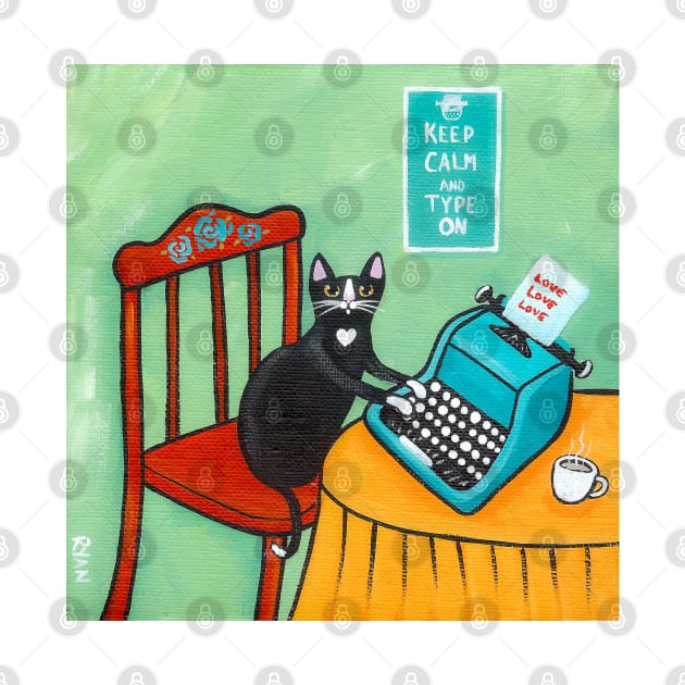 Love Letters From The Cat by KilkennyCat Art