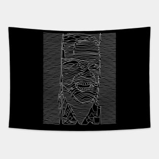 Johnny division-movie parody waves pattern Tapestry