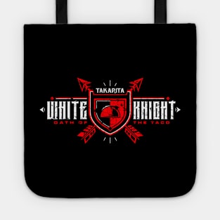 White Knight Red Tote