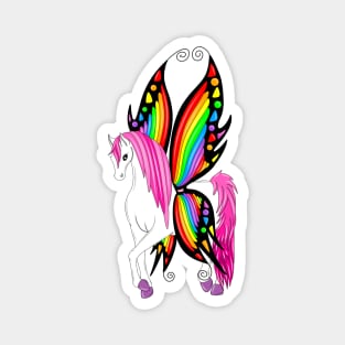 Rainbow PonyFly Magnet