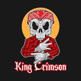 Skull Gangsta King Crimson T-Shirt