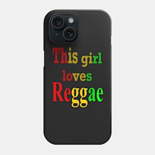 The top 10 best gift ideas for women and girls who are Reggae music fans. Reggae lover Phone Case