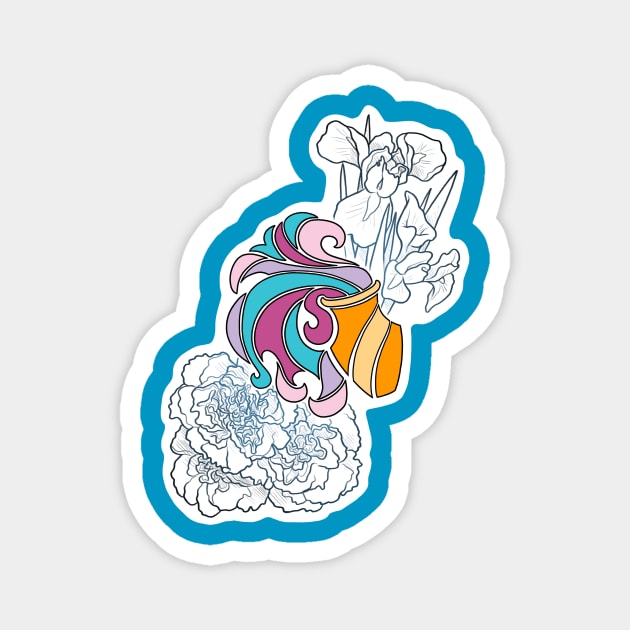 Aquarius Magnet by ErithEl