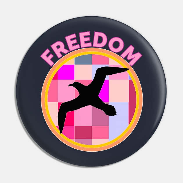 freedom Pin by Carolina Cabreira