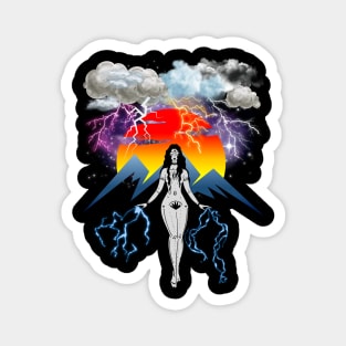 MOTHER STORM QUEEN SUNRISE SET COLLECTION Magnet