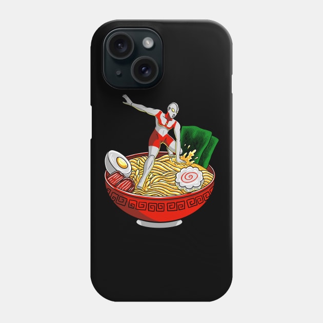 ultraman ramen Phone Case by opoyostudio