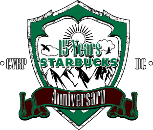 Starbucks CVRP-DC 15 Years Anniversary Magnet