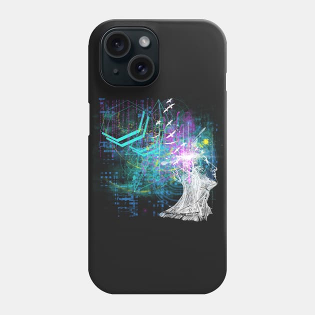 Mind Phone Case by AMDesigns