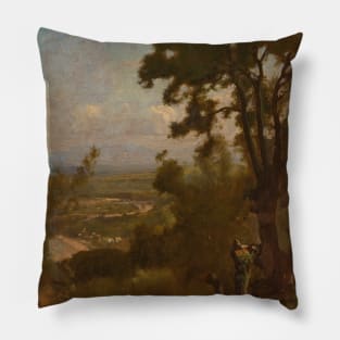 Valley Near Perugia by George Inness Pillow