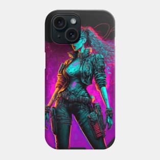 Cyberpunk Girl Phone Case