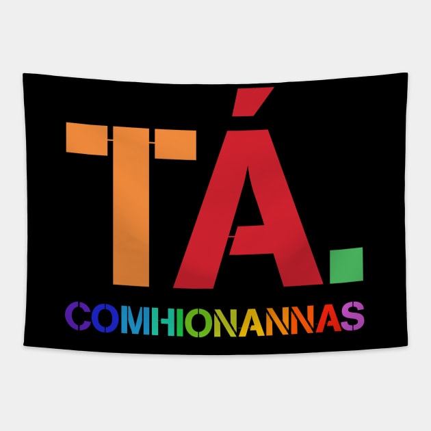 Ta, as Gaeilge Tapestry by SteelWoolBunny