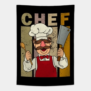 The Muppet Kitchen Swedish Chef Tapestry