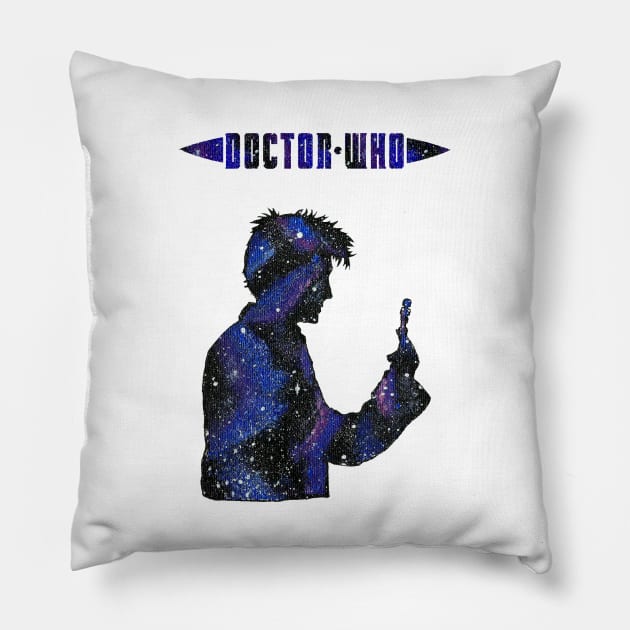 Dr. Who Galaxy Pillow by Wingedwarrior