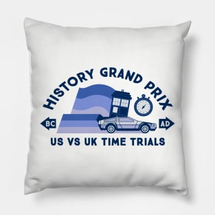 History Time Travel Grand Prix Pillow