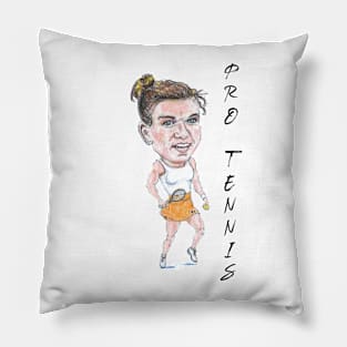 Simone Halep Pro Tennis Pillow