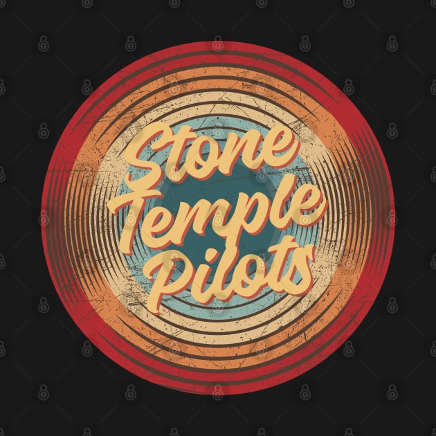 stone temple pilots vintage circle by musiconspiracy