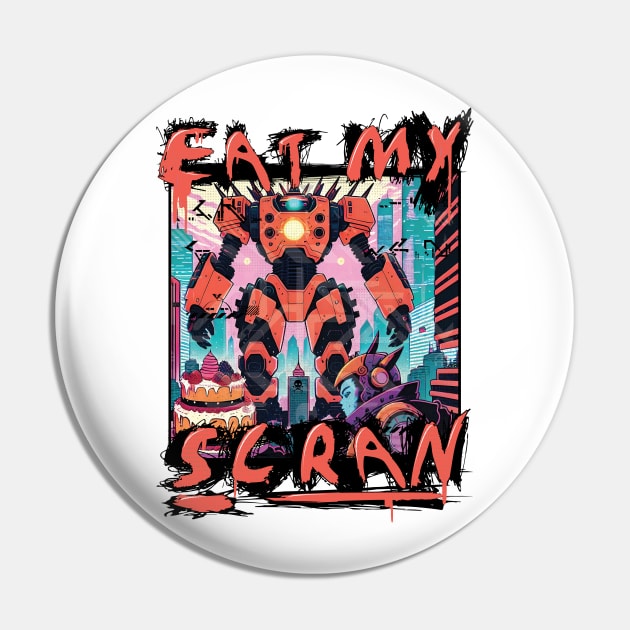 Birthday Bot. Pin by SCRAN Art