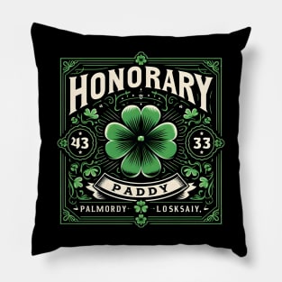 Honorary Paddy St Patricks Day Pillow