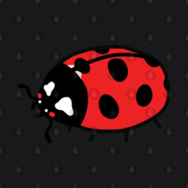 Tiny ladybug friend by Nikamii