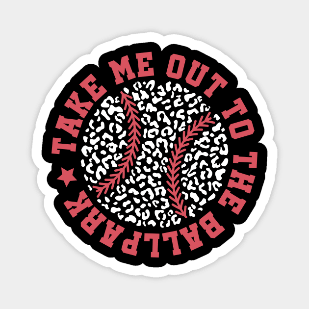 Take Me Out To The Ballpark Magnet by The WYLD Tribe