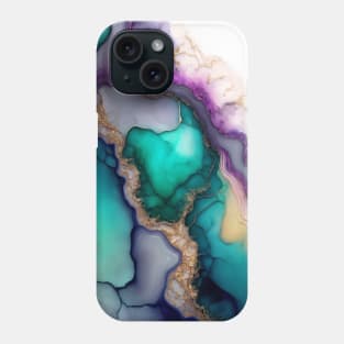 Fresh Extract - Abstract Alcohol Ink Resin Art Phone Case