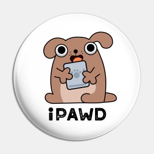 iPawd Cute Doggie Tablet Pun Pin