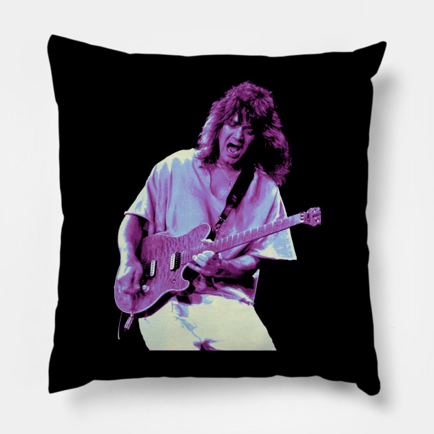 Legendary Star Van Halen Pillow by Mugo Muncarsol