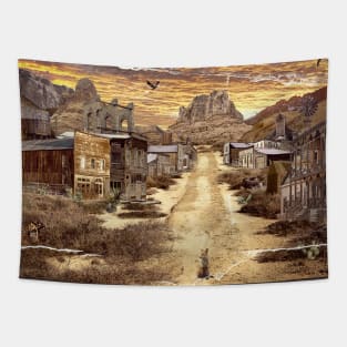 Ghost Town Tapestry