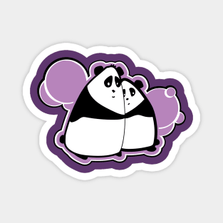 Panda Hug Magnet