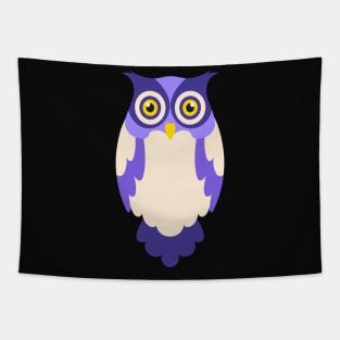 Owl  sticker, nature illustration, Tapestry