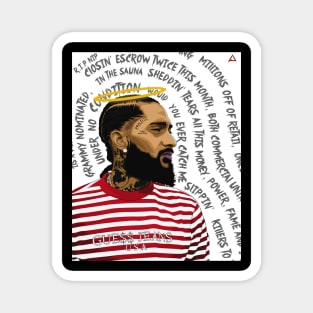 NIPSEY HUSSLE Magnet