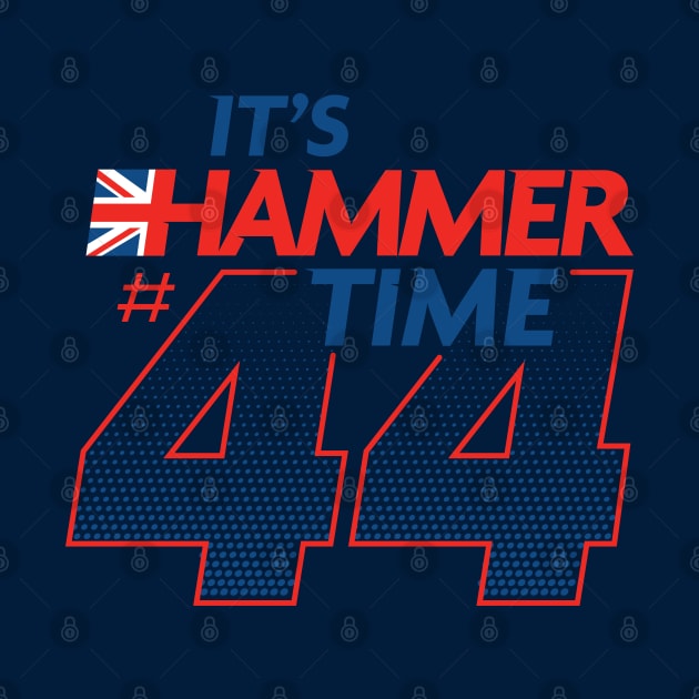 It's Hammer Time 44 - Red Blue Design by Hotshots