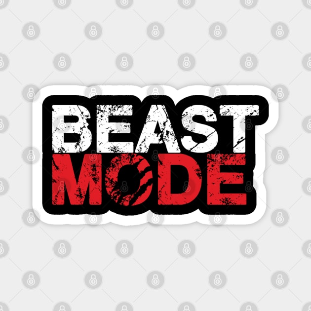 Beast mode Spartan Magnet by Boss creative