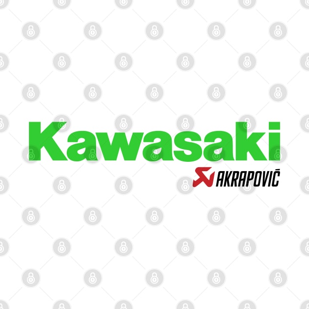 Kawasaki Akrapovic by tushalb